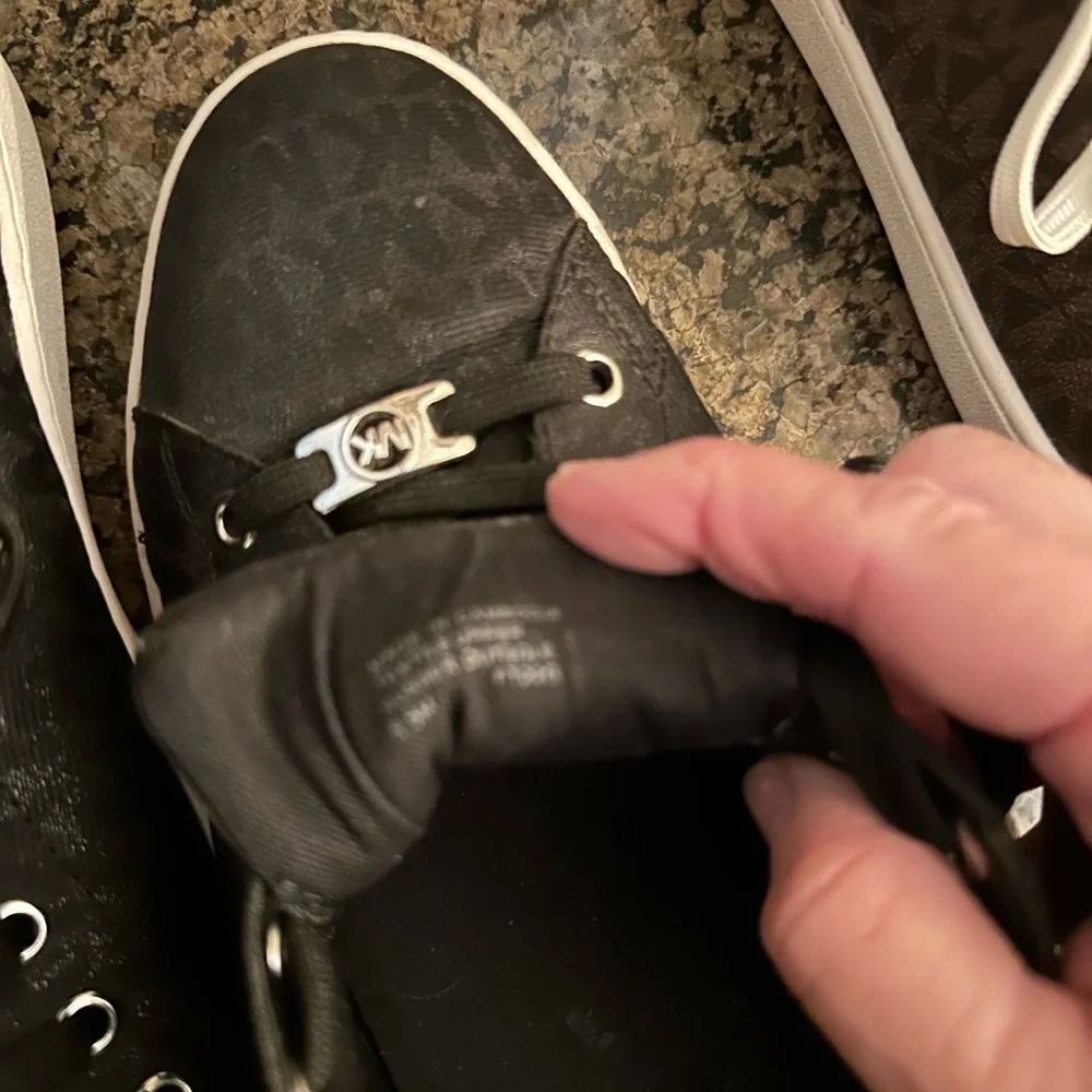 Michael Kors Black Slip-On Shoes 8.5 - Picture 7 of 7